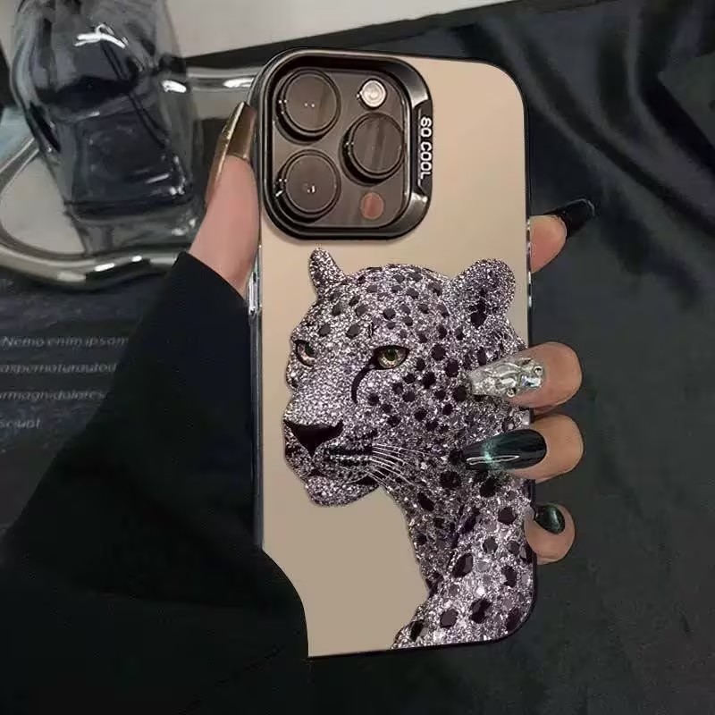 Perfume Pure Xs - IMD Holographic Silver Phone Case For