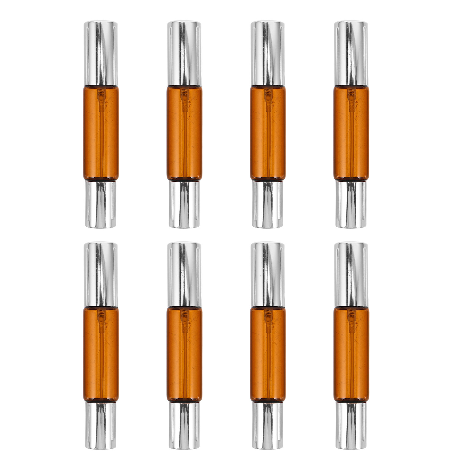 8Pcs Amber Glass Essential Oil - Perfume Refill Bottle review and price