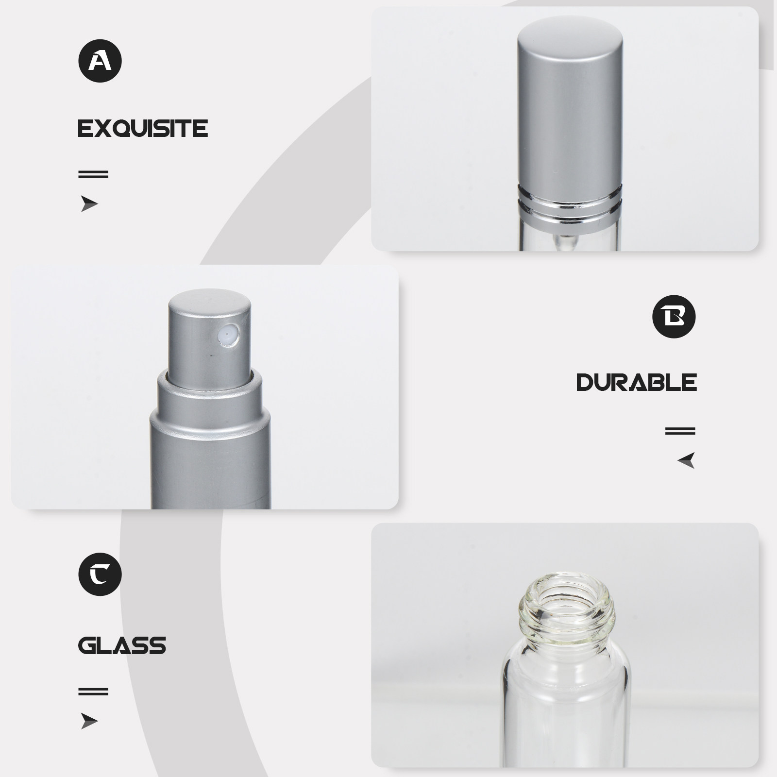 6Pcs Premium Leakproof Portabl - Perfume Refill Bottle review and price