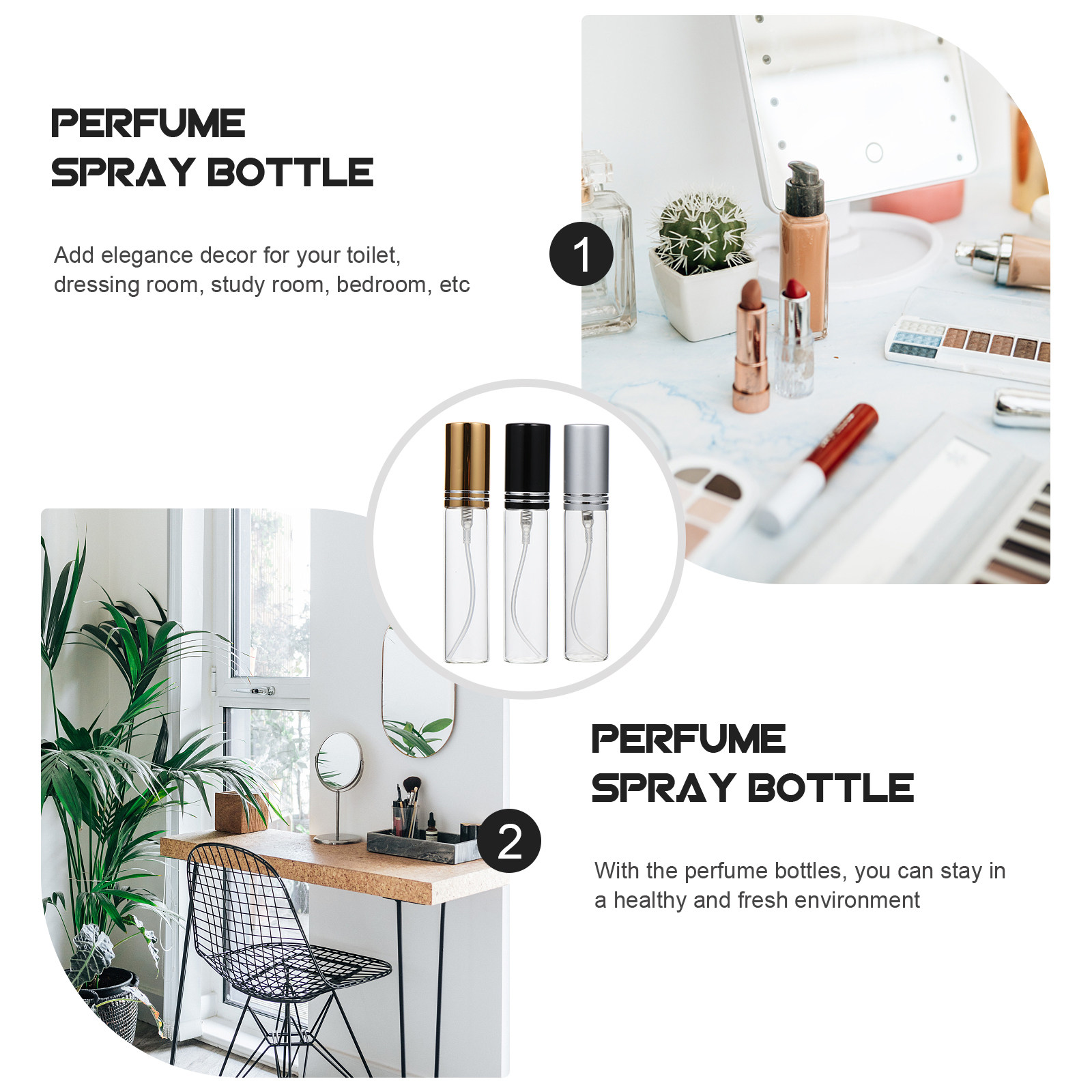6Pcs Premium Leakproof Portabl - Perfume Refill Bottle review and price