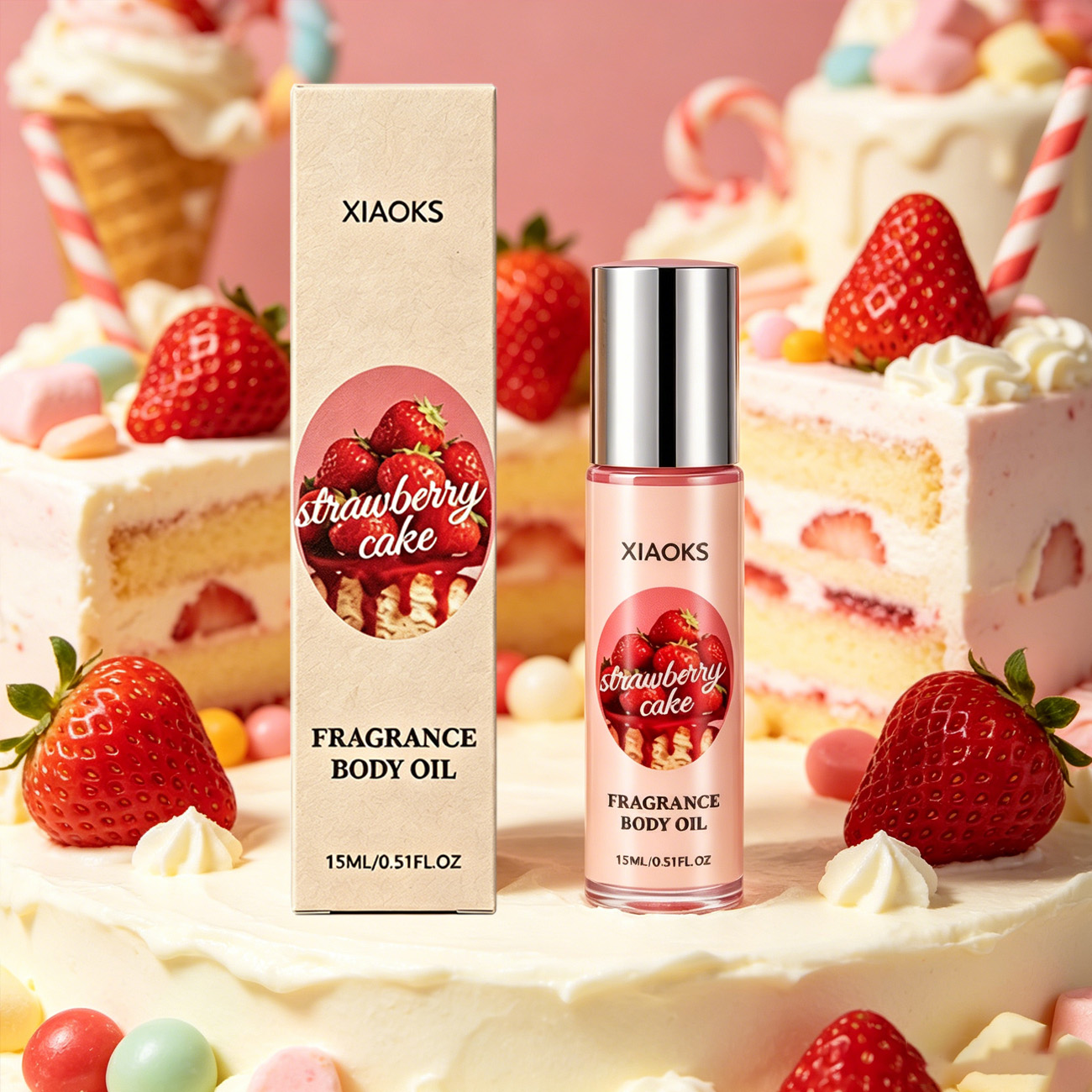 1 Bottle of Strawberry Cake Sw - Perfume Scent Fragrance review and price
