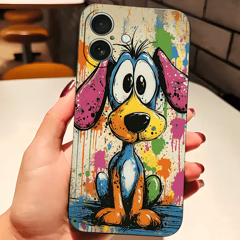 Graffiti Colored Puppy TPU Pho - Perfume Pure Xs review and price