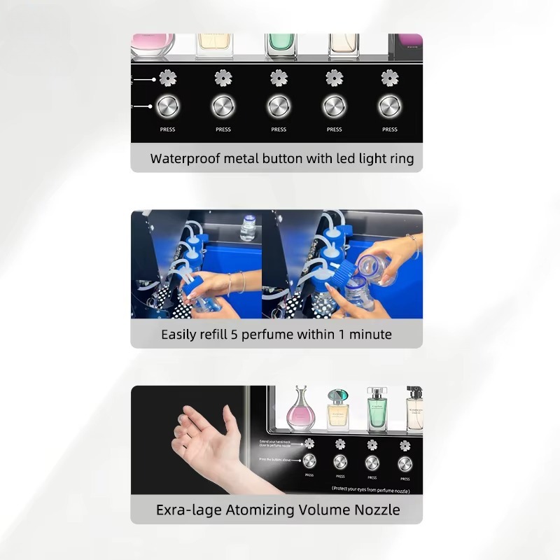 Smart Perfume Retail Machine I - Perfume Fragrance Sale review and price