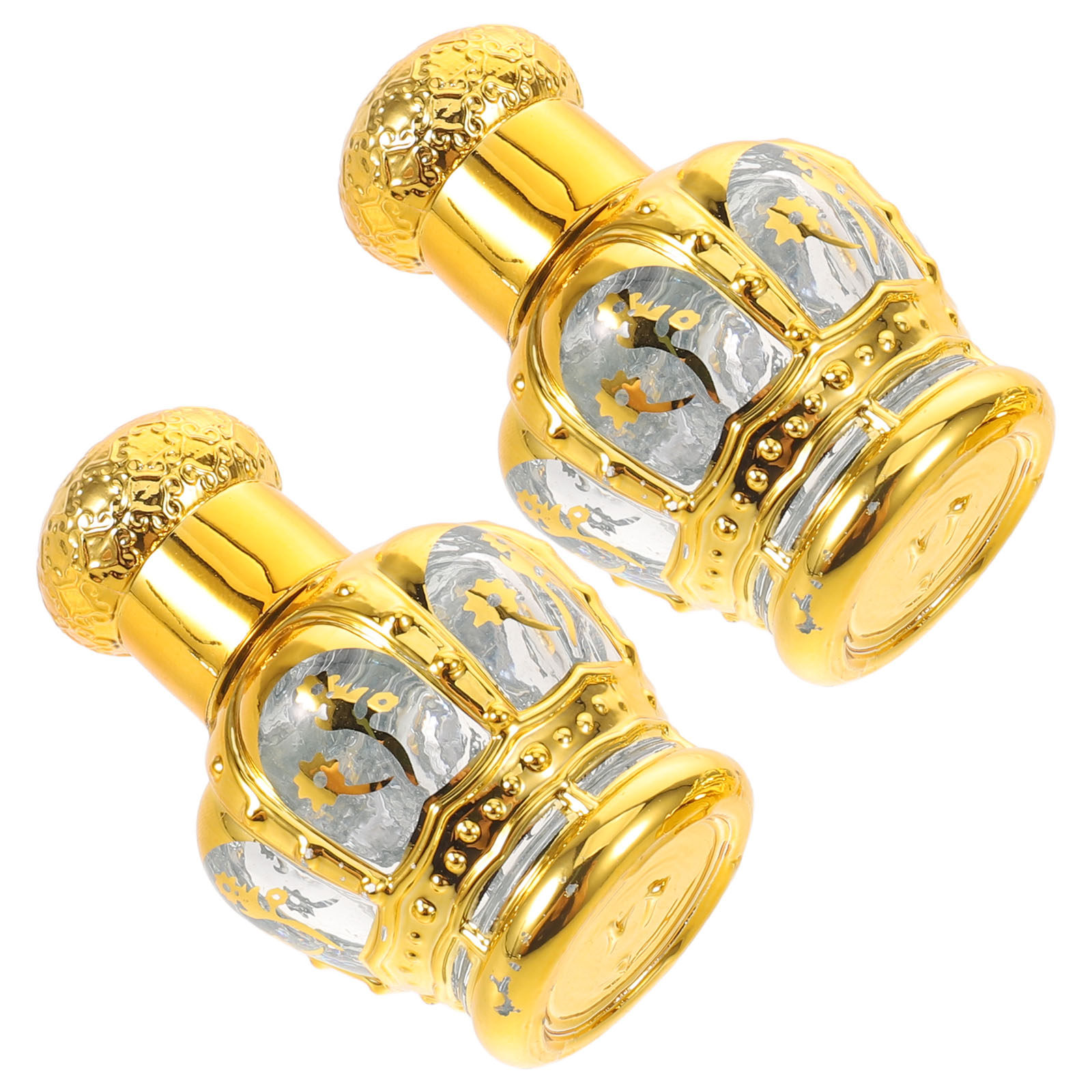 2Pcs 12Ml Clear Glass Roll on  - Perfume Refill Bottle review and price