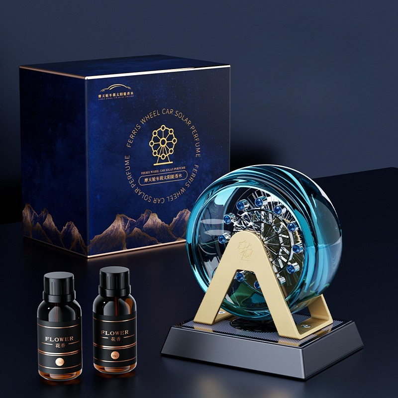 For Universal Car Solar Powere - Perfume Fragrance Wheel review and price