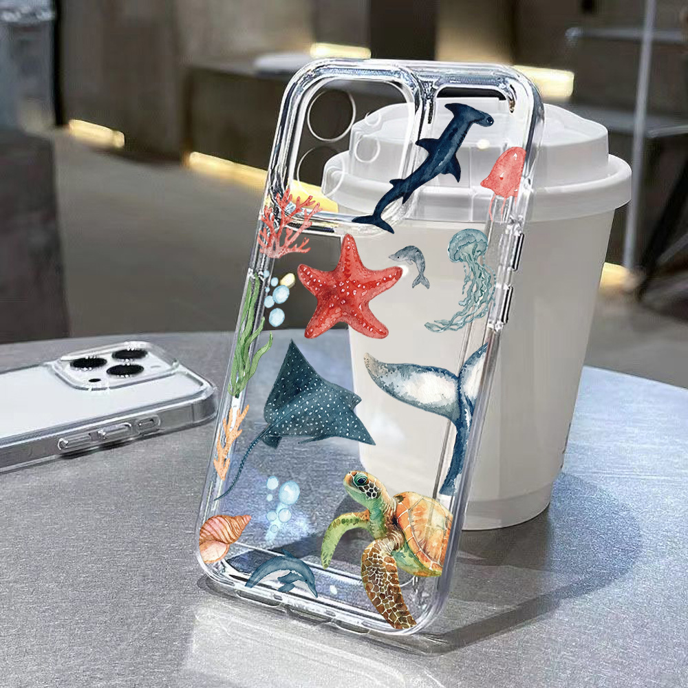 Sea Animals Case For iPhone 18 - Perfume Pure Xs review and price