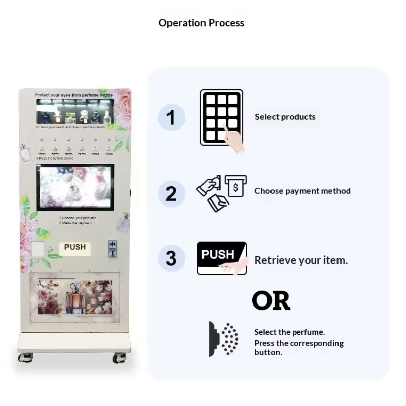 Automatic Perfume Vending Mach - Perfume Fragrance Sale review and price